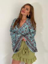 Load image into Gallery viewer, Blue Blouse
